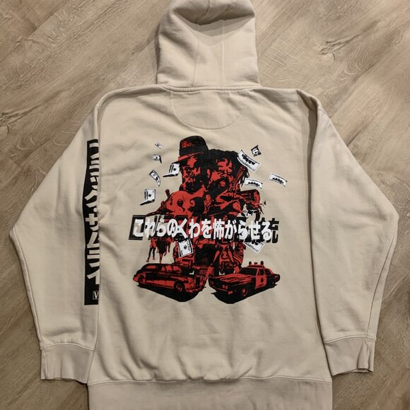 JPEGMafia x Danny Brown Scaring The Hoes Hoodie Beige Men's XL Album Promo - Picture 5 of 8